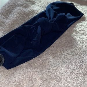 Handmade band with button (FOR MASK)